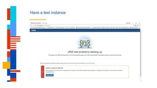 Have a test instance
 