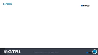 Demo
© 2016 Global Technology Resources, Inc. All Rights Reserved.12
 