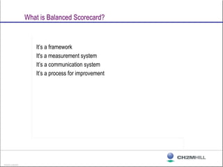 Balanced Scorecard IT Strategy and Project Management | PPT