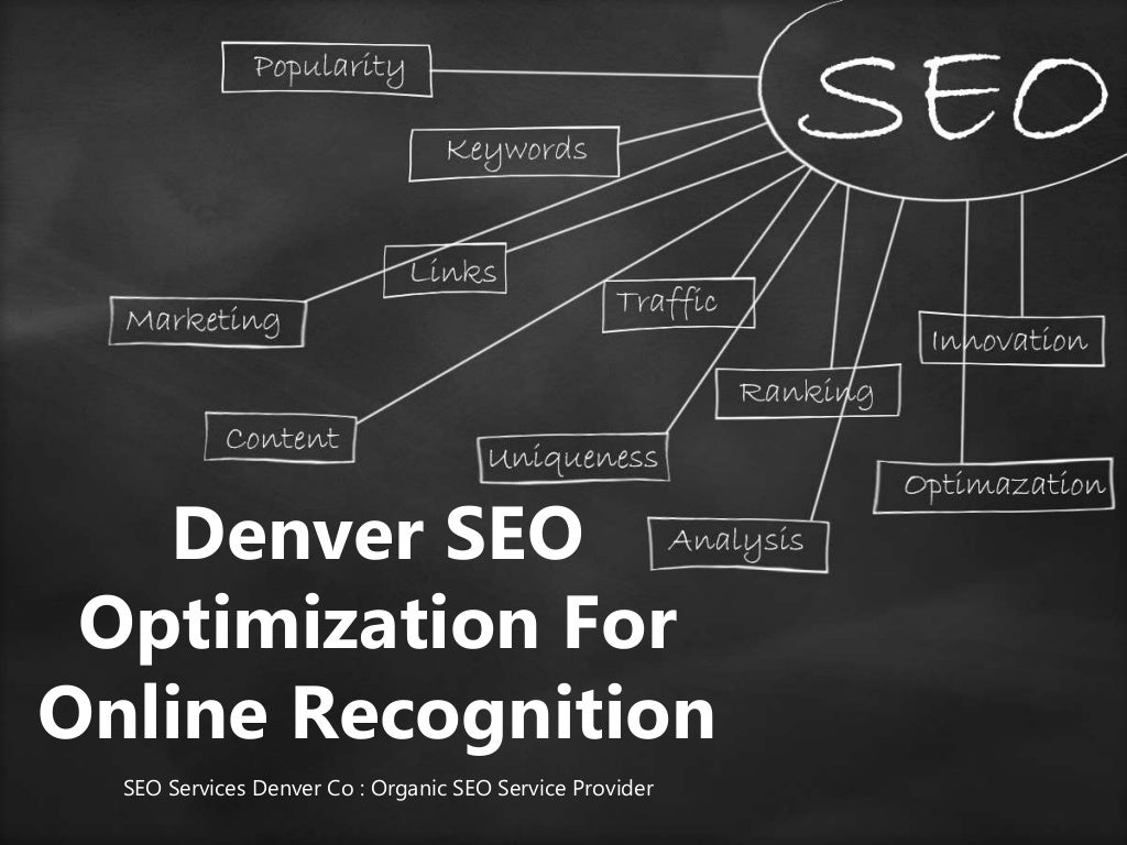 Seo Services Denver Co Organic SEO Service Provider