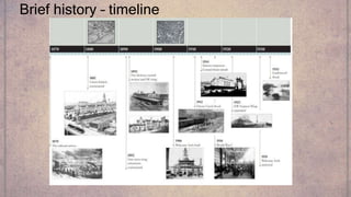 Brief history – timeline
 