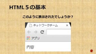 このように表示されたでしょうか？
 