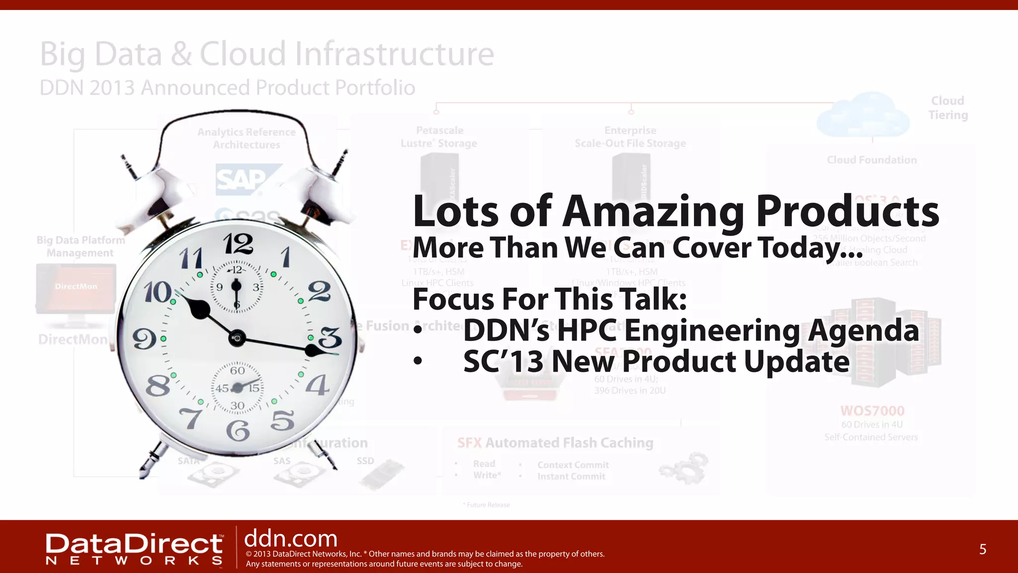 DDN Product Update from SC13 | PDF