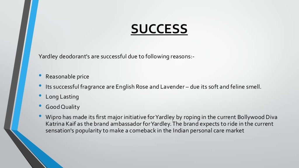 Deodorants Axe, Dove, Yardley, Rexona, Nivea SWOT Analysis, Posit…