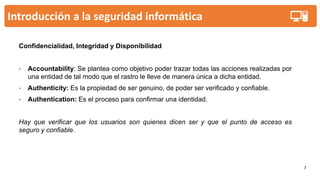 Accountability Informatica Lección 9.1: Delitos informáticos e intrusión | PPTX