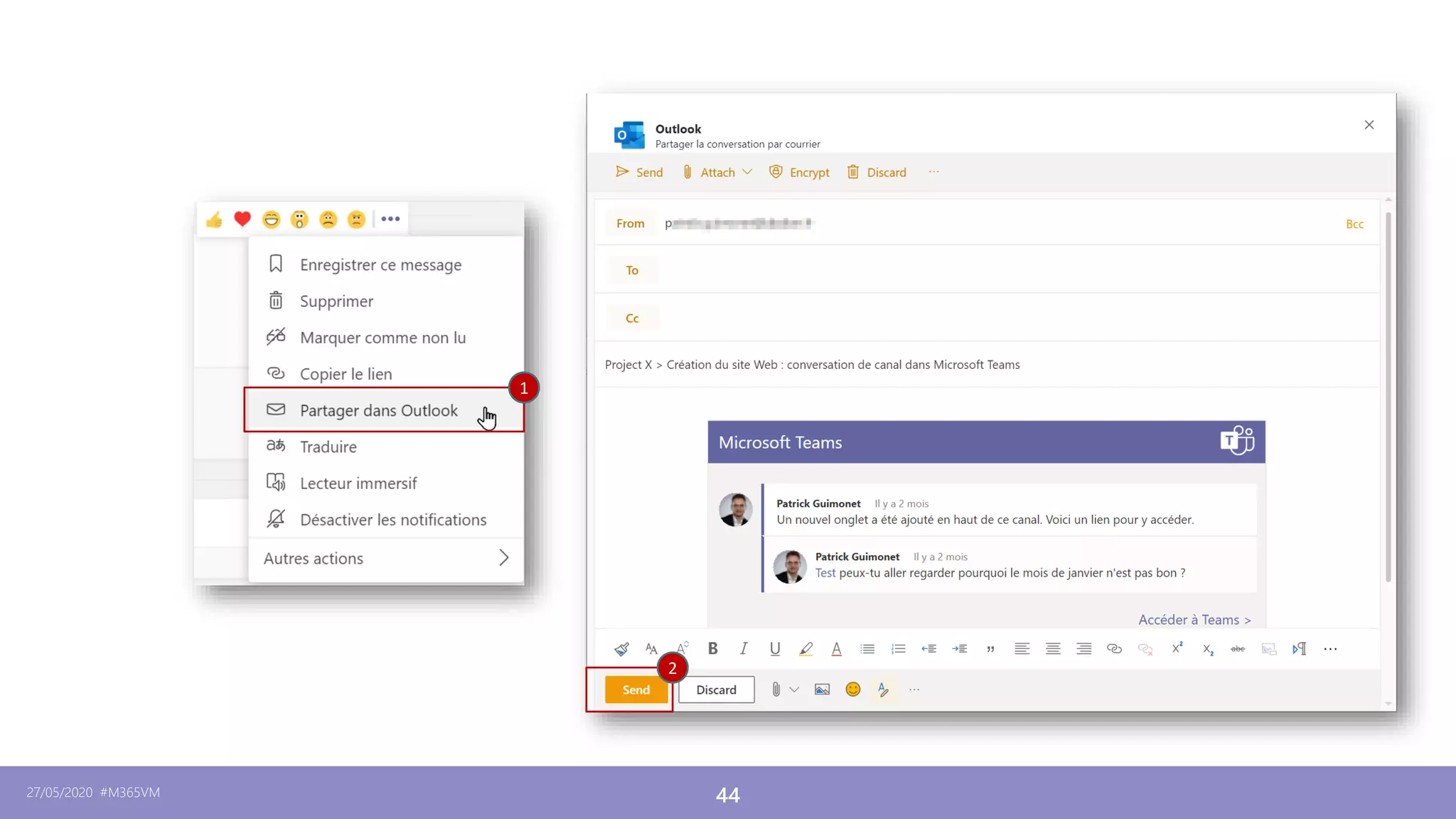 27/05/2020 #M365VM 44
1
2
 
