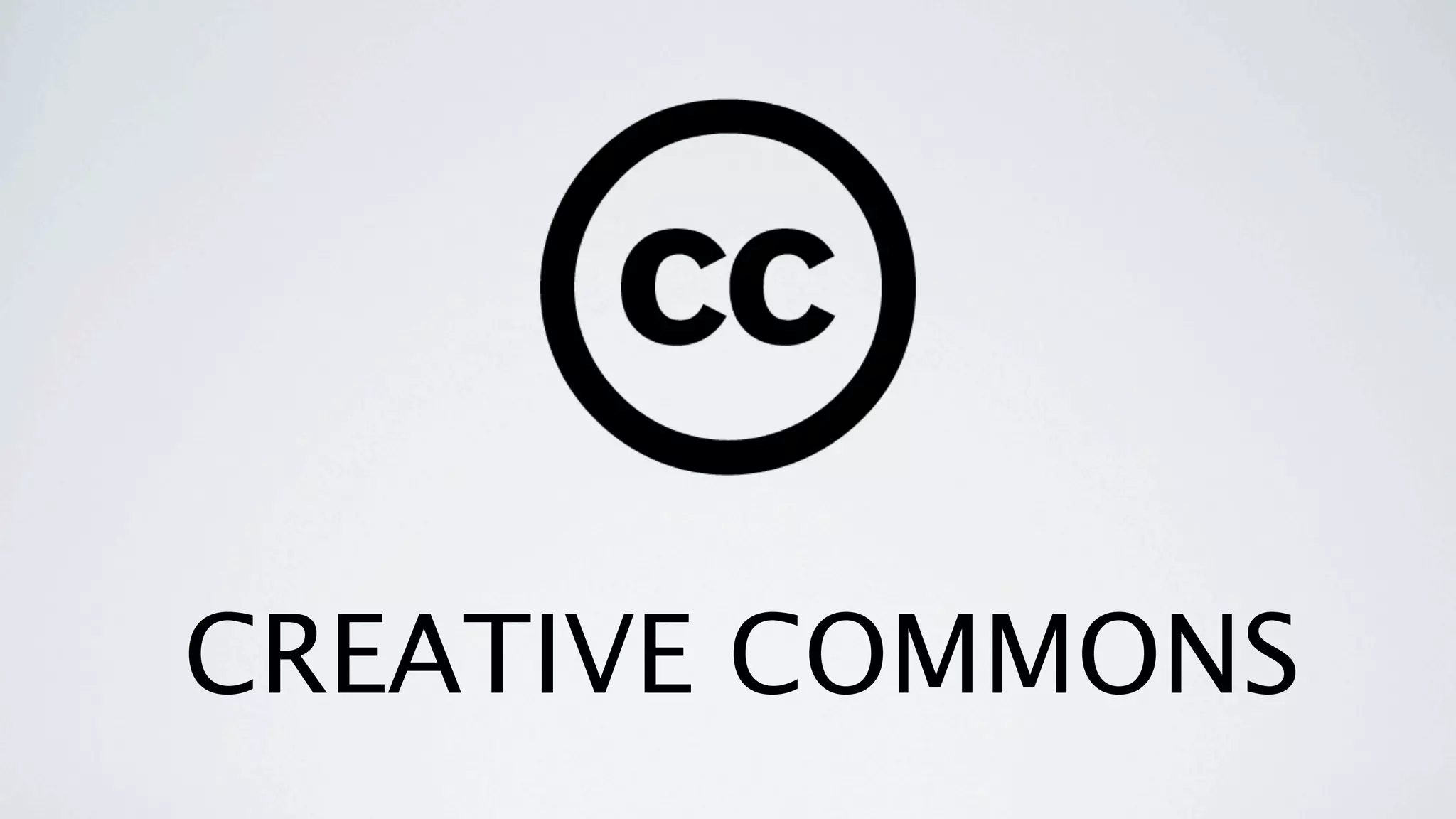 CREATIVE COMMONS
 