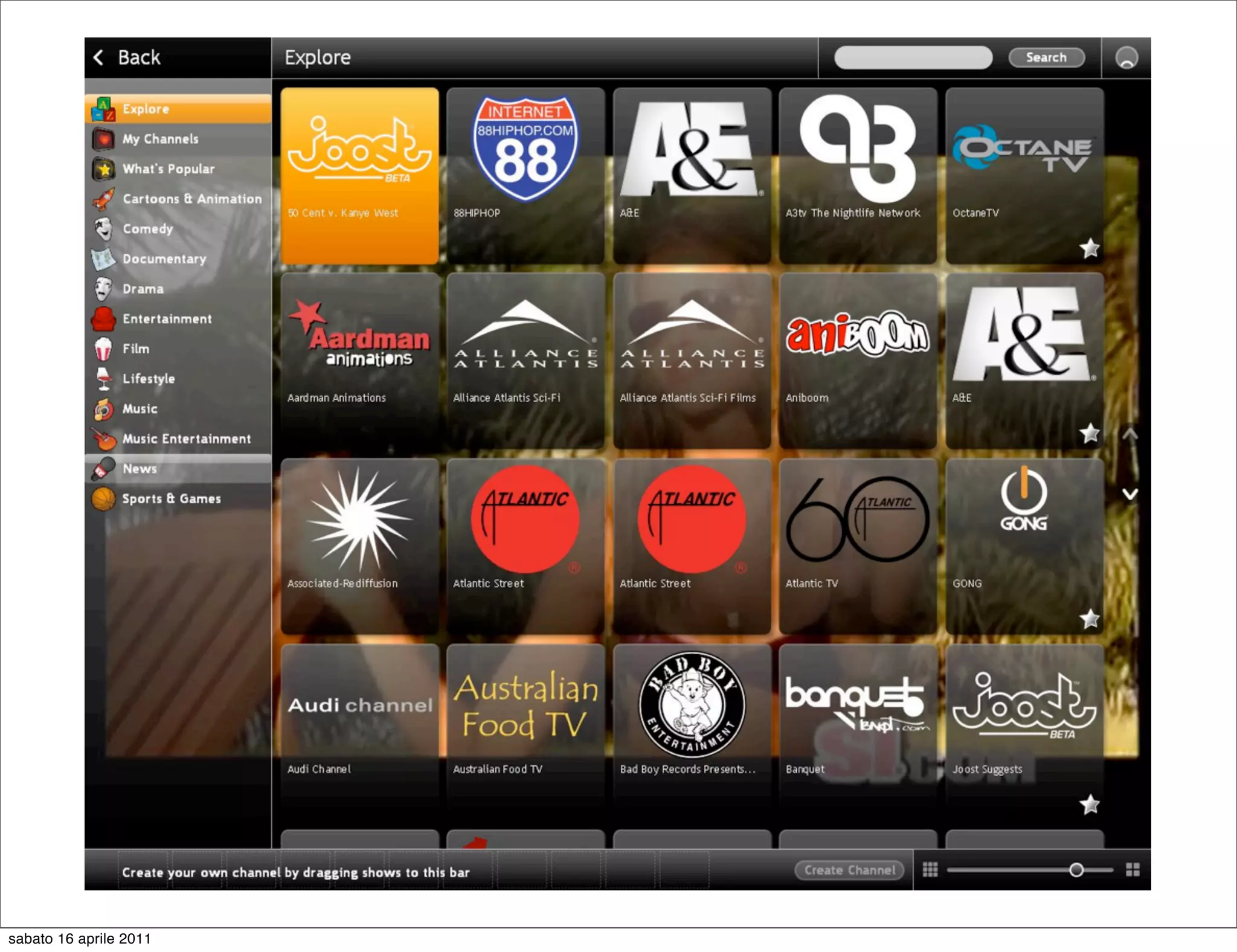 sabato 16 aprile 2011
 