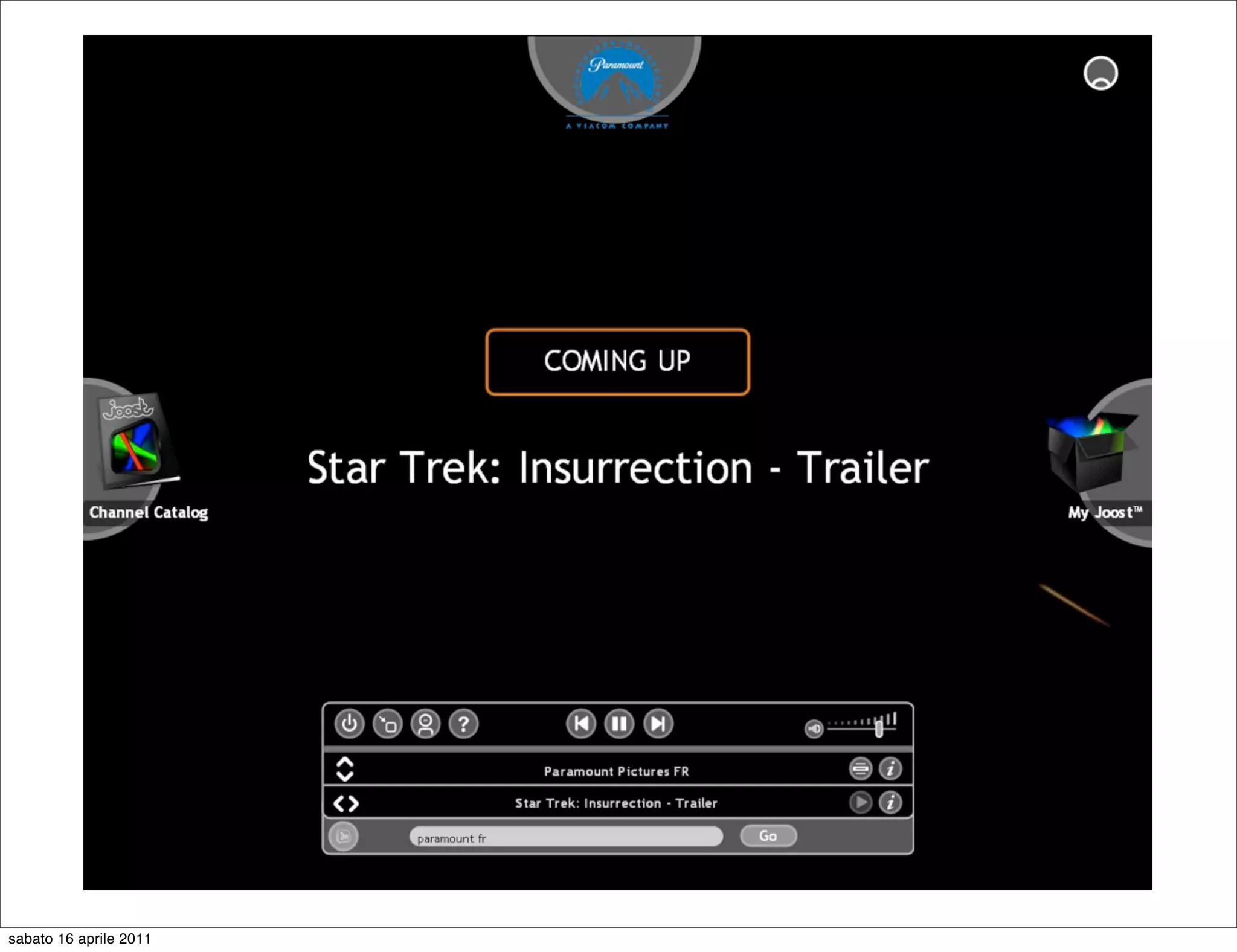 sabato 16 aprile 2011
 