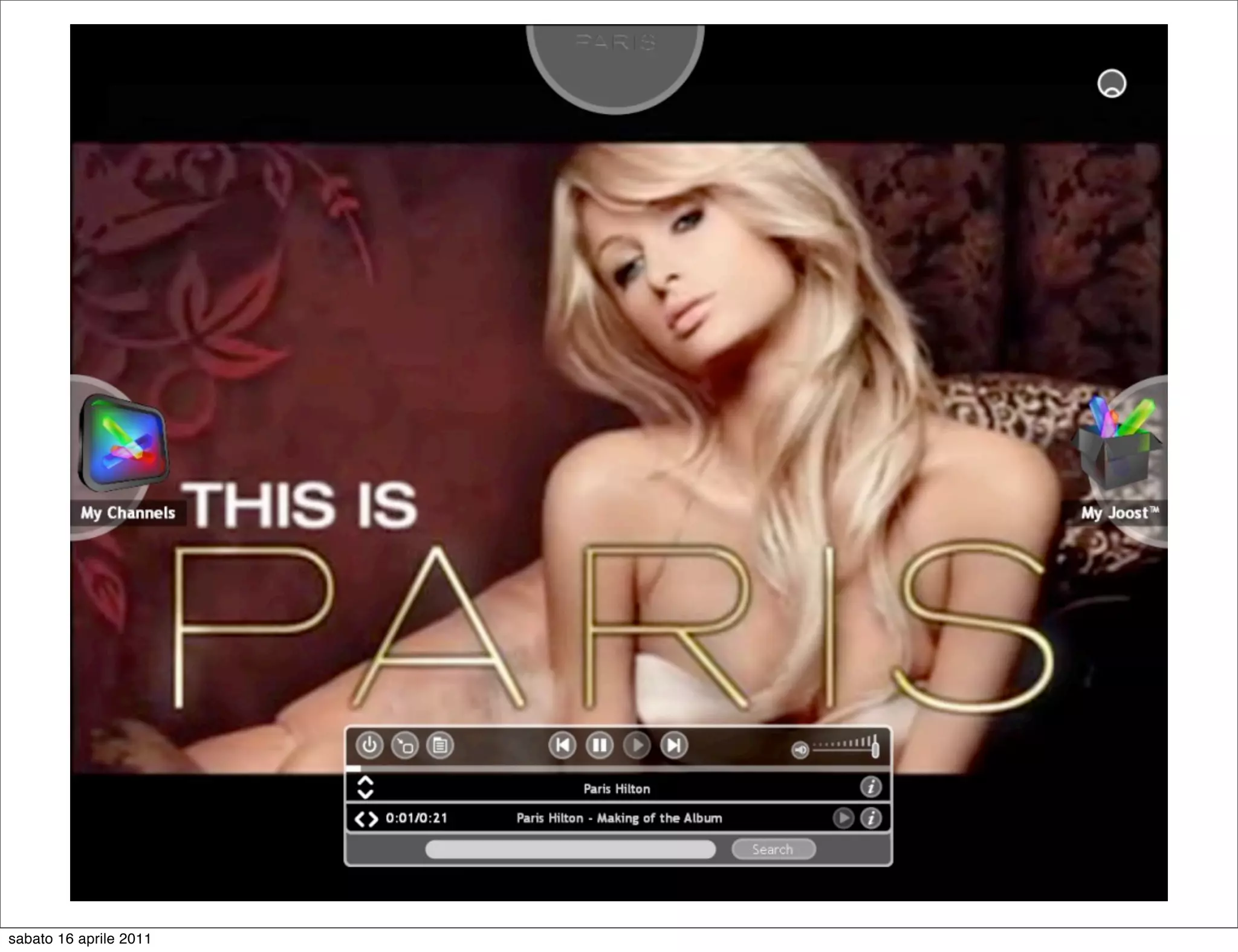 sabato 16 aprile 2011
 