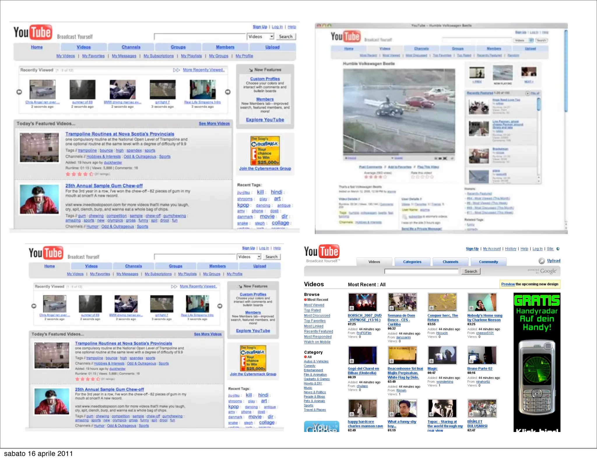 sabato 16 aprile 2011
 