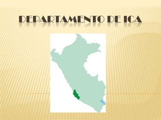 Departamento de Ica 