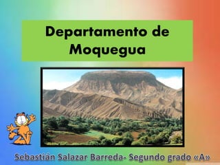 Departamento de
Moquegua
 