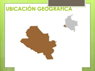 UBICACIÓN GEOGRAFICA
 