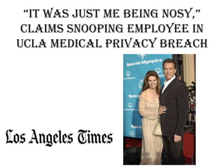 Department Head Hot Hipaa Topic Presentation