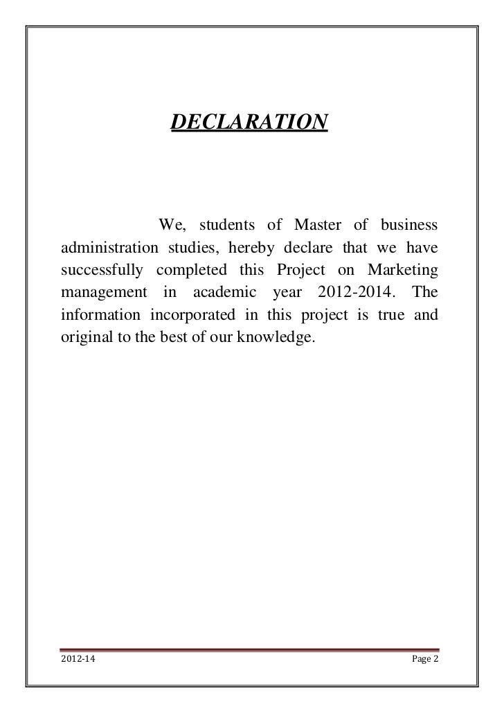 Declaration of authenticity master thesis