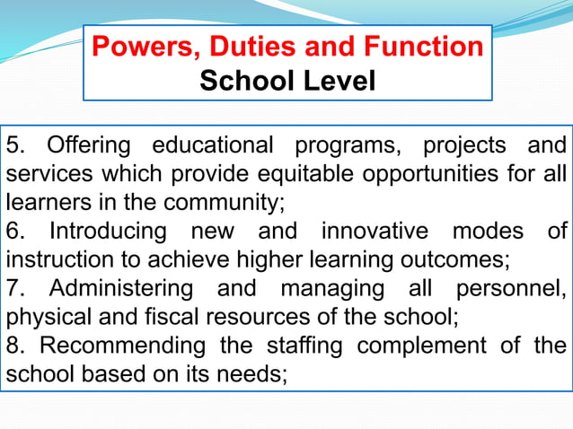 Department of Education (DepEd) Management Structure | PPTX