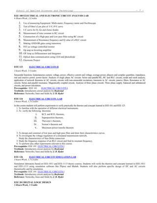 Department of electrical and electronic engineering | PDF
