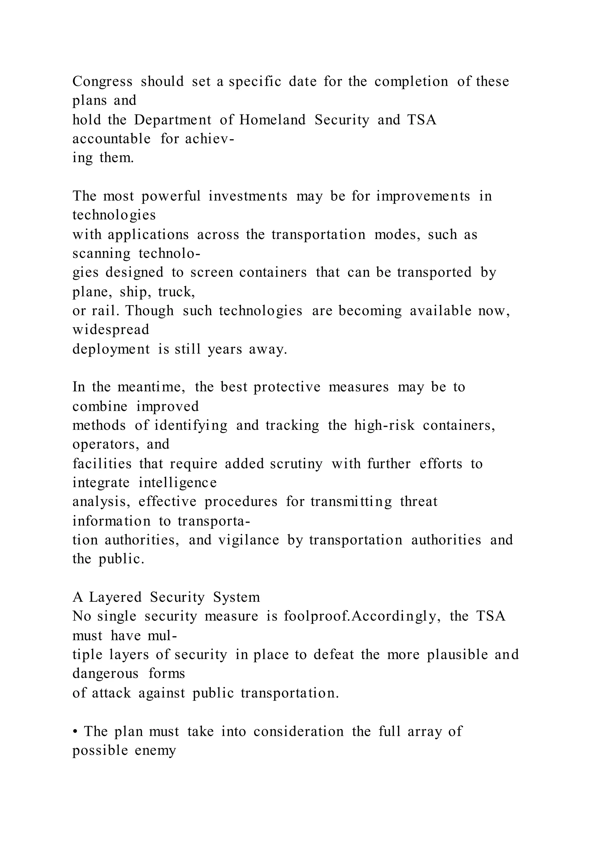 DEPARTMENT OF HOMELAND SECURITY PROGRESS IN IMPLEMENTING 