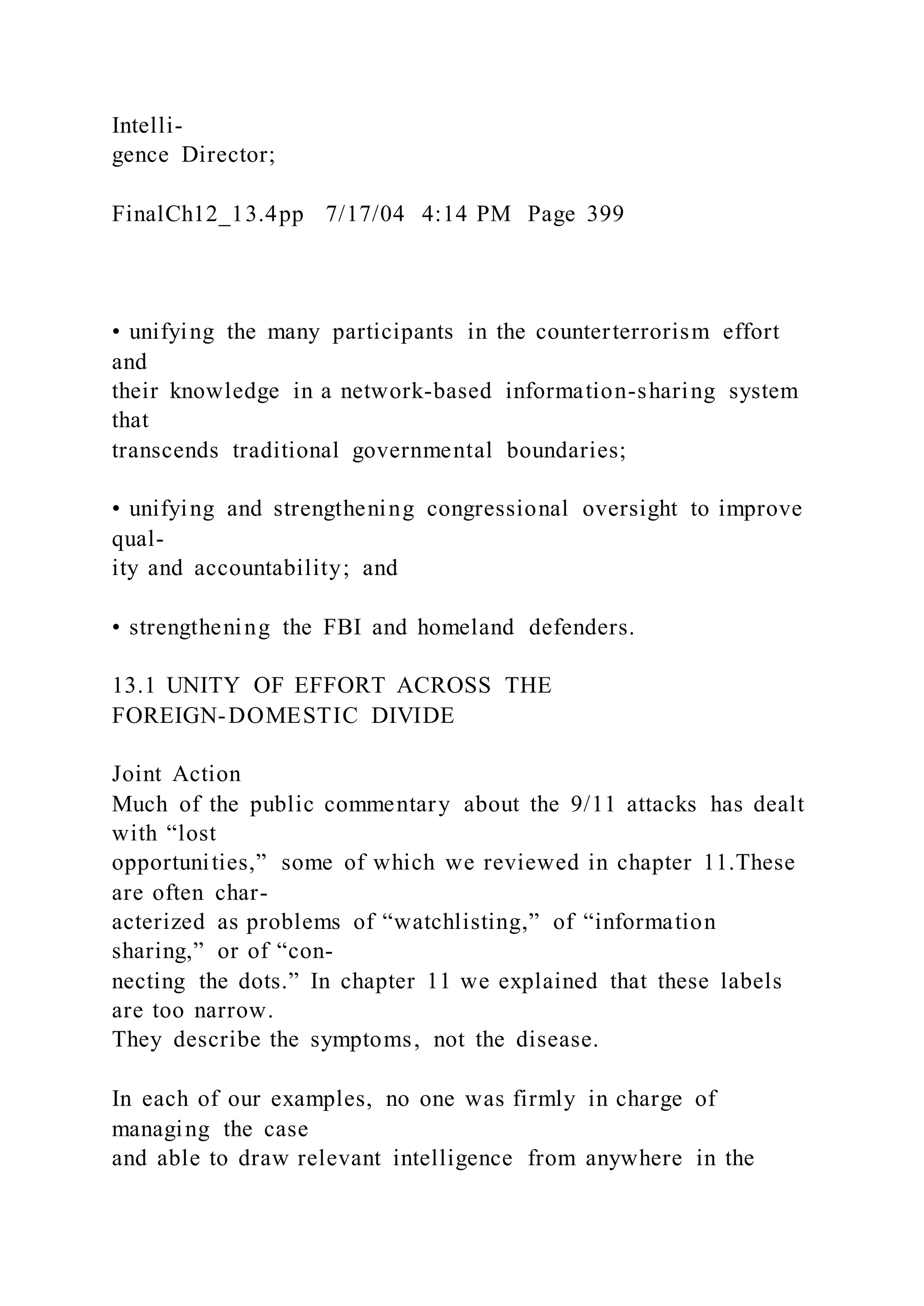 DEPARTMENT OF HOMELAND SECURITY PROGRESS IN IMPLEMENTING 