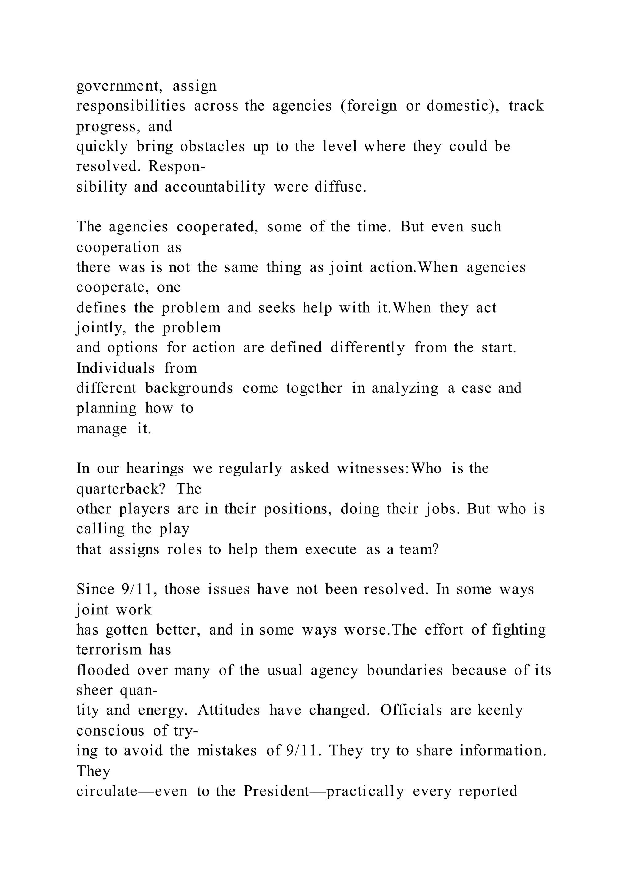 DEPARTMENT OF HOMELAND SECURITY PROGRESS IN IMPLEMENTING 