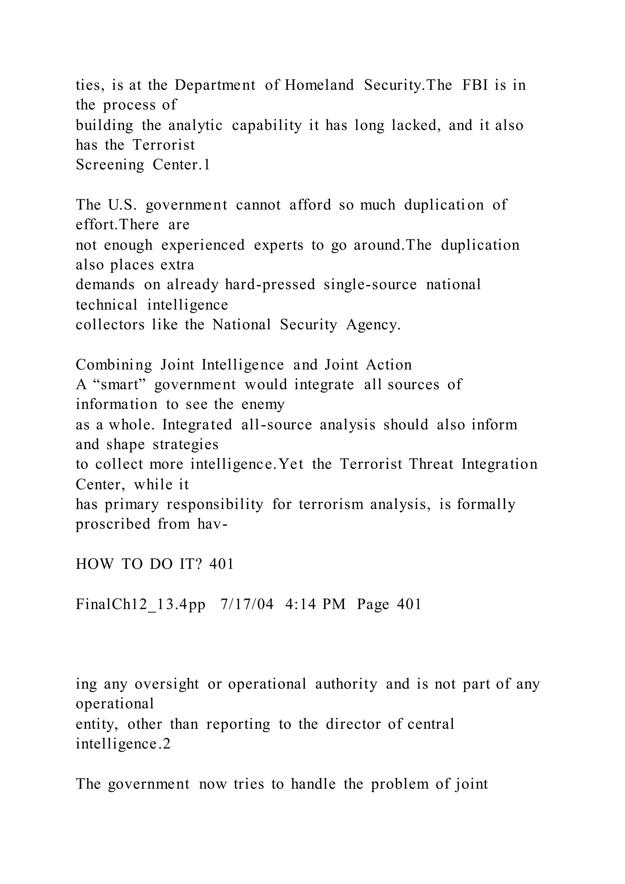 DEPARTMENT OF HOMELAND SECURITY PROGRESS IN IMPLEMENTING 