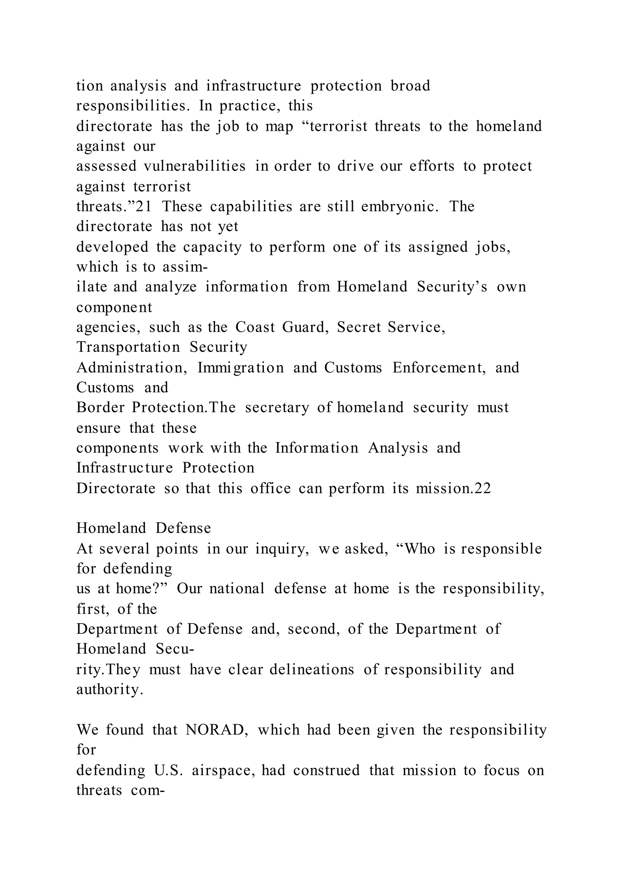 DEPARTMENT OF HOMELAND SECURITY PROGRESS IN IMPLEMENTING 