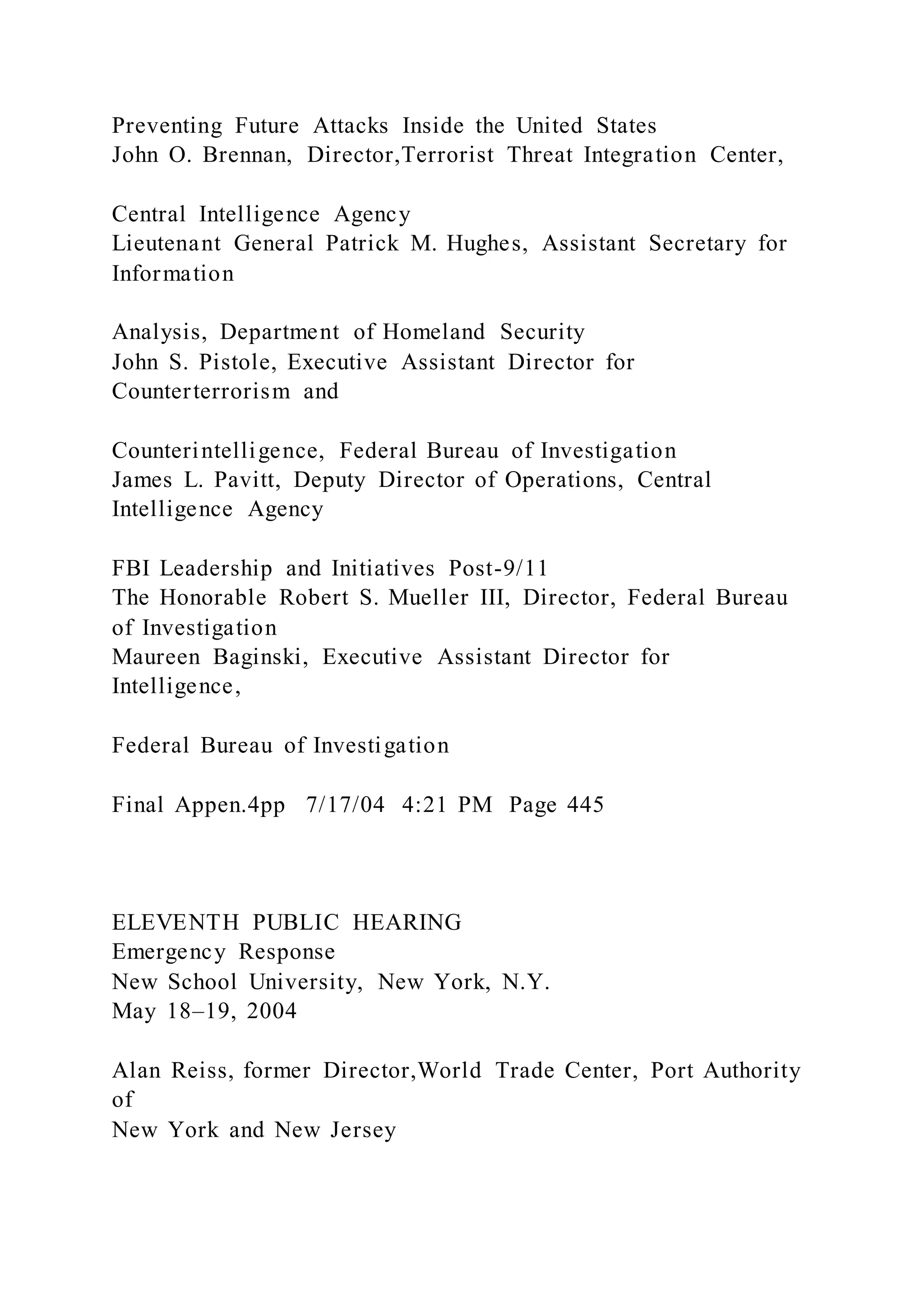 DEPARTMENT OF HOMELAND SECURITY PROGRESS IN IMPLEMENTING 