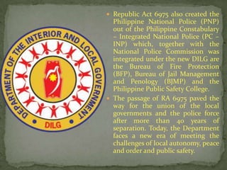 Department of interior and local government | PPTX