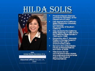 Department Of Labor Presentation | PPT