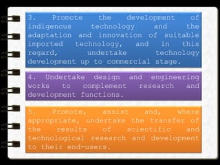 Department of science and technology | PPTX