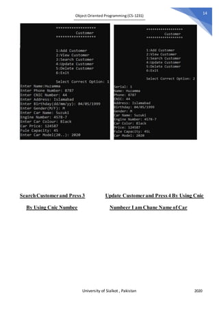 Car Showroom management System in c++ | DOCX