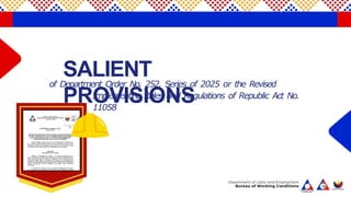 DEPARTMENT ORDER NO.252-25.pptx DOLE OSHS | PPTX