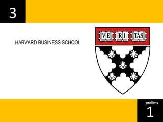 3 
1prelims 
HARVARD BUSINESS SCHOOL 
 