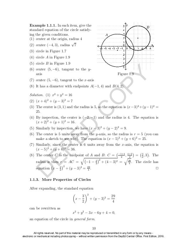 Pre calculus Grade 11 Learner's Module Senior High School