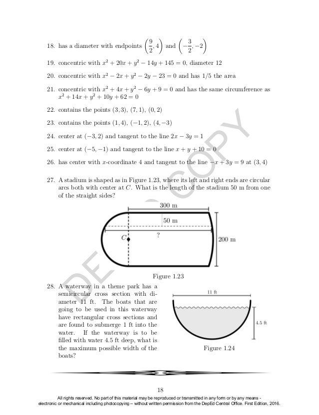 Pre calculus Grade 11 Learner's Module Senior High School