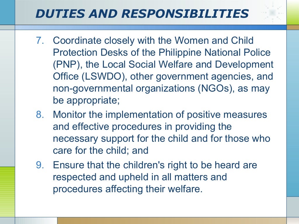 Deped child protection policy