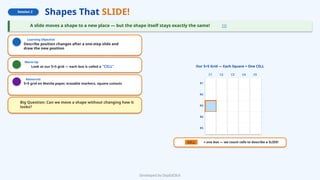 Grade 2 Mathematics: Exploring Shapes, Slides, and Flips in Term 1 Week ...