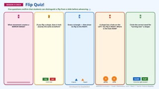 Grade 2 Mathematics: Exploring Shapes, Slides, and Flips in Term 1 Week ...