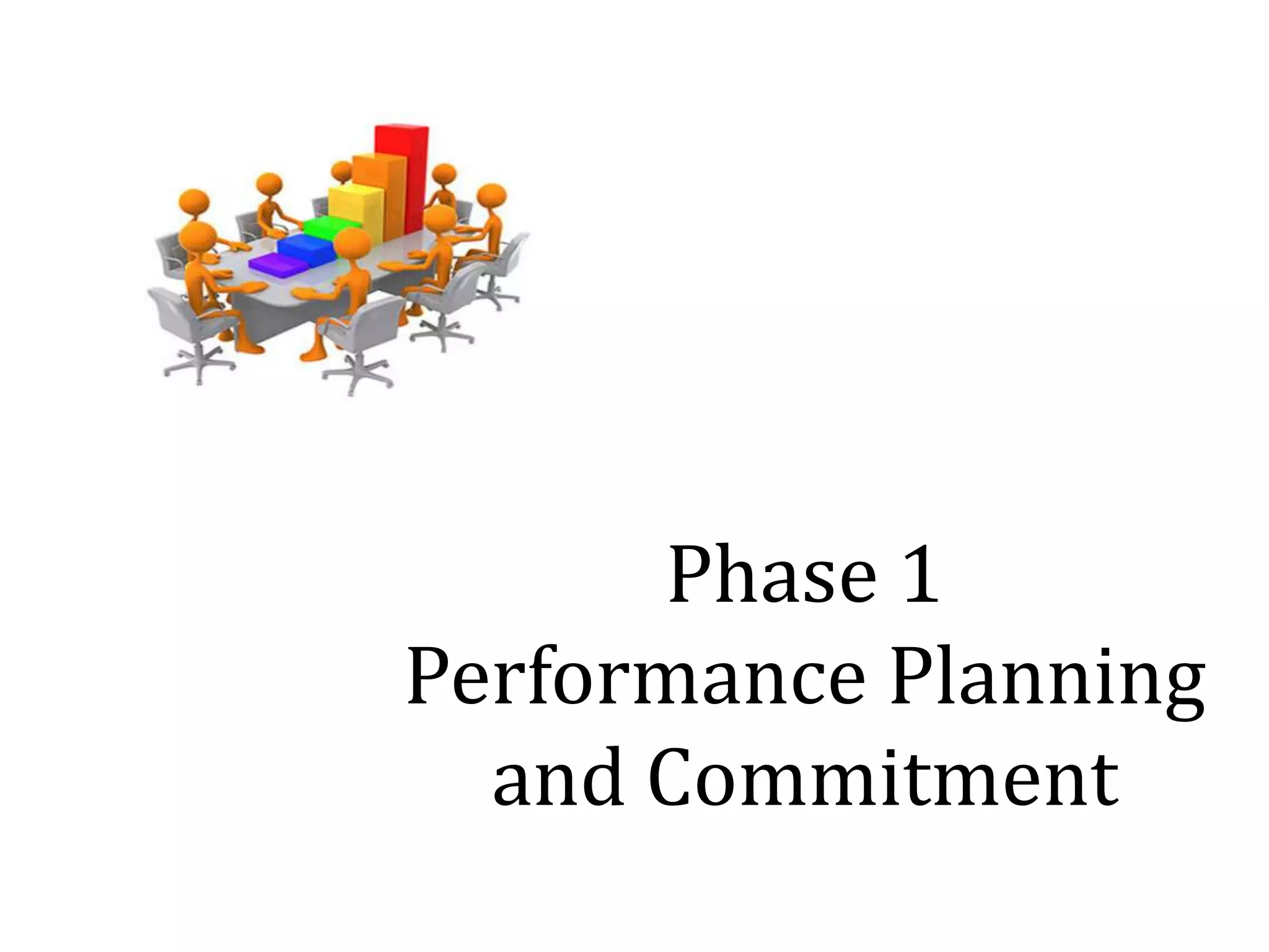 Phase 1
Performance Planning
and Commitment
 