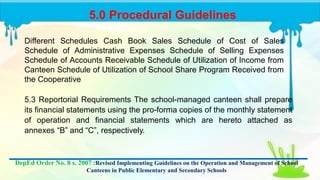 Dep ed order no. 8 s. 2007