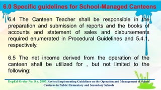 Dep ed order no. 8 s. 2007