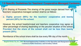 Dep ed order no. 8 s. 2007