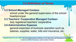Dep ed order no. 8 s. 2007