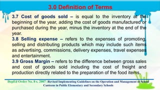 Dep ed order no. 8 s. 2007