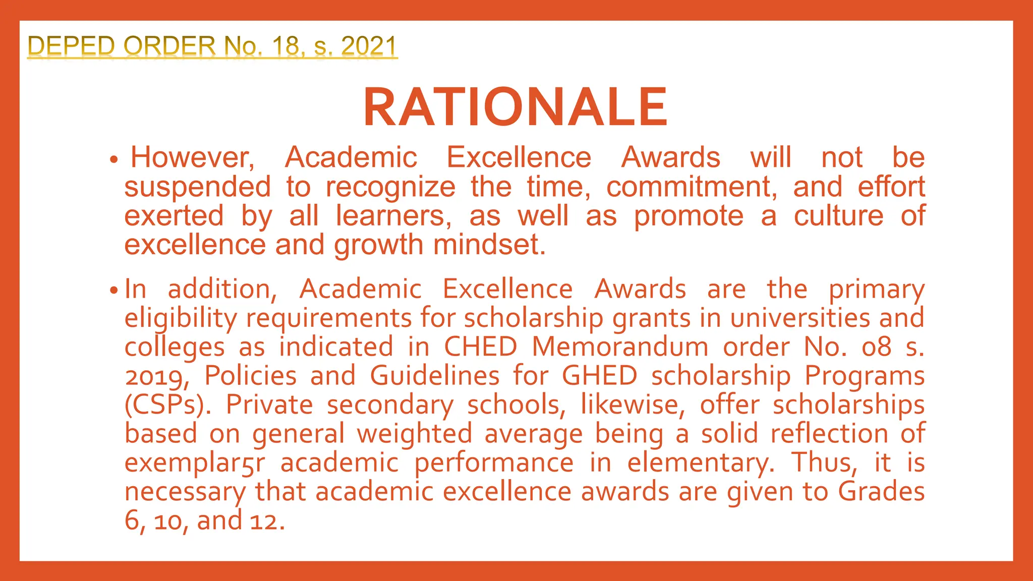Deped order no 18 s 2021 pptx
