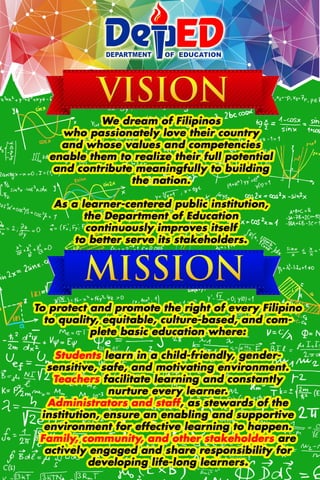 DepEd Mission and Vision