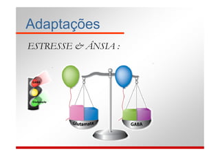 Adaptações
ESTRESSE & ÂNSIA :
 