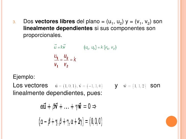 Dependencia lineal