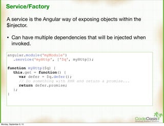 Dependency Injection @ AngularJS | PPT